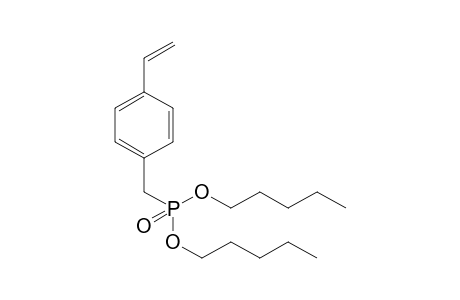 Para methyl styrene, dipentyl phosphonic ester