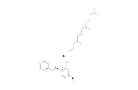 1-(2-BENZYLSELENENYL-5-METHOXYPHENYL)-3,7,11,15-TETRAMETHYL-3-HEXADECANOL