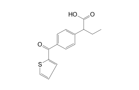 2-[p-(2-thenoyl)phenyl]butyric acid