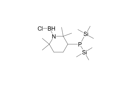 [bis (Trimethylsilyl)phosphanyl]- (2,2,6,6-tetramethylpiperidino) boron chloride