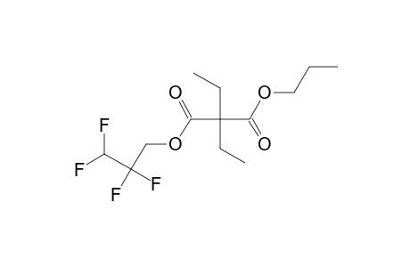 Diethylmalonic acid, propyl 2,2,3,3-tetrafluoropropyl ester