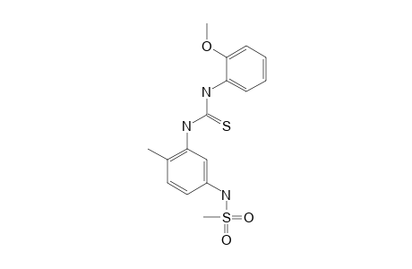 2'-methoxy-2-methyl-5-(methylsulfonamido)thiocarbanilide