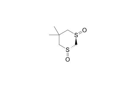 trans-5,5-Dimethyl-1,3-dithiane 1,3-dioxide