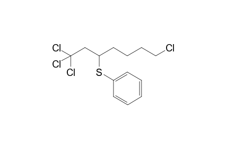 Phenyl (1,1,1,7-tetrachloroheptan-3-yl)sulfane