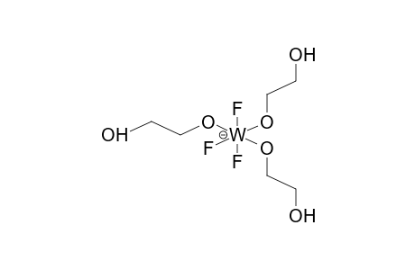 TRANS-TRIS(2-HYDROXYETHOXY)TRIFLUOROTUNGSTENE ANION