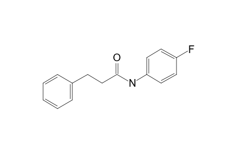 Propanamide, N-(4-fluorophenyl)-3-phenyl-