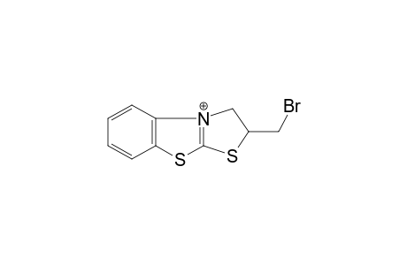 2-(bromomethyl)-1,2-dihydro-[1,3]thiazolo[2,3-b][1,3]benzothiazol-9-ium