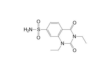 Quinazolin-2,4(1H,3H)-dione, 7-aminosulfonyl-1,3-diethyl-