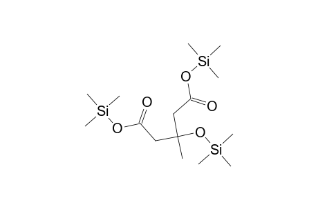 Pentanedioic acid, 3-methyl-3-[(trimethylsilyl)oxy]-, bis(trimethylsilyl) ester