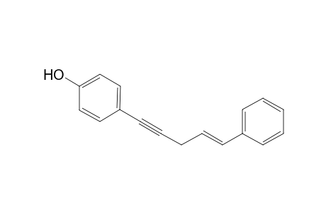 1-[4'-(Hydroxyphenyl]pent-4-ene-1-yne