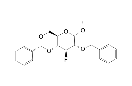 (2R,4aR,6S,7S,8S,8aR)-7-(benzyloxy)-8-fluoro-6-methoxy-2-phenyl-4,4a,6,7,8,8a-hexahydropyrano[3,2-d][1,3]dioxine