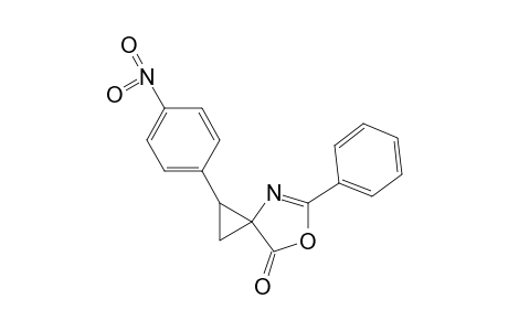 1-(p-nitrophenyl)-5-phenyl-6-oxa-4-azaspiro[2,4]hept-4-en-7-one