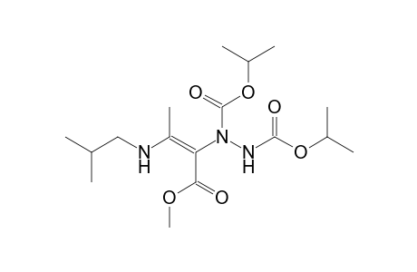 Diisopropyl 1-{(E)-2-(Isobutylamino)-1-[methoxycarbonyl]-1-propenyl}-1,2-hydrazinedicarboxylate