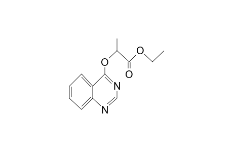 Propanoic acid, 2-(4-quinazolinyloxy)-, ethyl ester