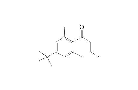 Butyrophenone, 4'-tert-butyl-2',6'-dimethyl-