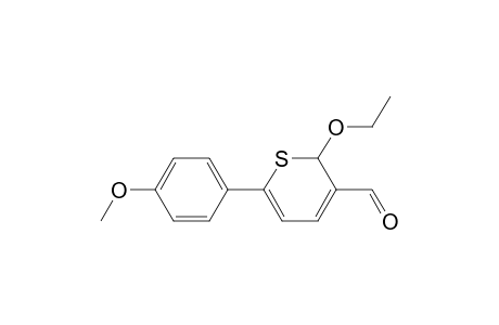 2-ETHOXY-6-(4-METHOXYPHENYL)-2H-THIOPYRAN-3-CARBALDEHYDE