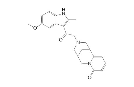 11-[2-(5-methoxy-2-methyl-1H-indol-3-yl)-2-oxoethyl]-7,11-diazatricyclo[7.3.1.0~2,7~]trideca-2,4-dien-6-one