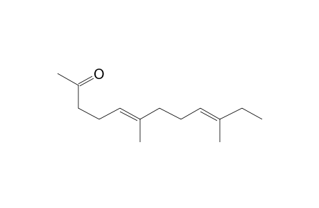 5,9-Dodecadien-2-one, 6,10-dimethyl-, (E,E))-