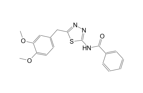 N-[5-(3,4-dimethoxybenzyl)-1,3,4-thiadiazol-2-yl]benzamide