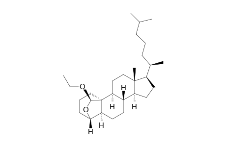 4,10-(Epoxymethano)-10H-cyclopenta[a]phenanthrene, cholestane deriv.