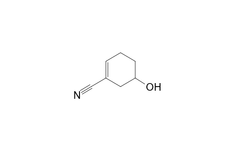 1-Cyclohexene-1-carbonitrile, 5-hydroxy-