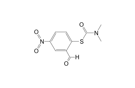 Carbamothioic acid, dimethyl-, S-(2-formyl-4-nitrophenyl) ester