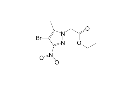 ethyl (4-bromo-5-methyl-3-nitro-1H-pyrazol-1-yl)acetate