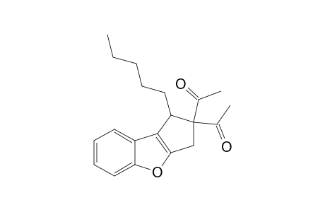 1,1'-(1-Pentyl-2,3-dihydro-1H-benzo[b]cyclopenta[d]furan-2,2-diyl)diethanone