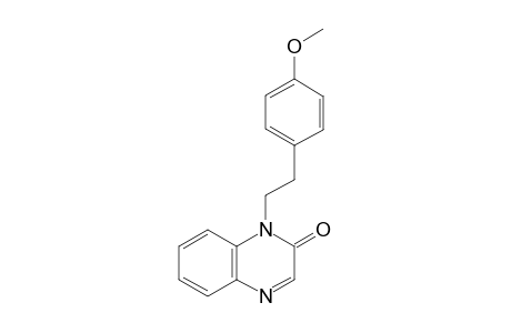 1-(p-methoxyphenethyl)-2(1H)-quinoxalinone