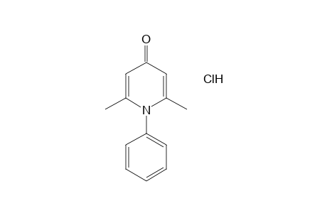 2,6-dimethyl-1-phenyl-4(1H)-pyridone, hydrochloride
