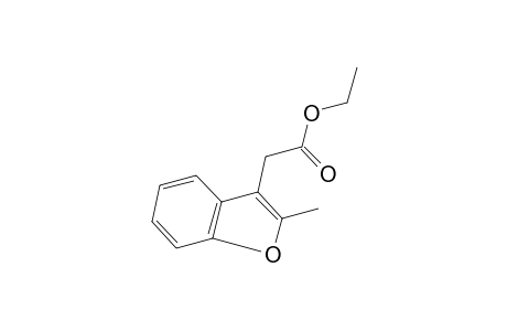 2-methyl-3-benzofuranacetic acid, ethyl ester