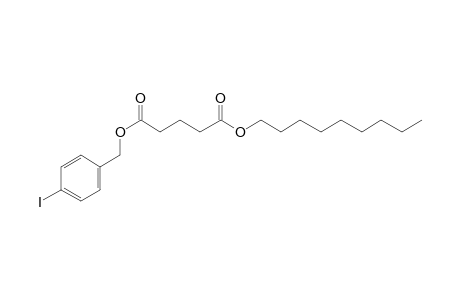 Glutaric acid, 4-iodobenzyl nonyl ester