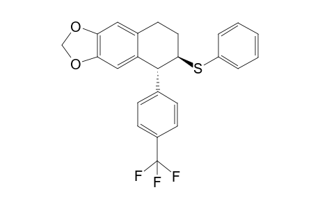 ((5R,6R)-5-(4-Trifluoromethylphenyl)-6-(phenylthio)-5,6,7,8-tetrahydronaphtho[2,3-d]-1,3-dioxole