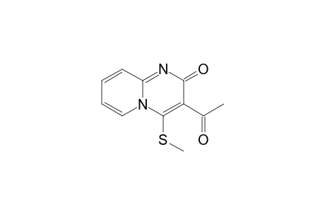 3-Acetyl-4-(methylthio)pyrido[1,2-a]pyrimidin-2-one