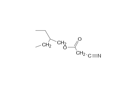 cyanoacetic acid, 2-ethylbutyl ester