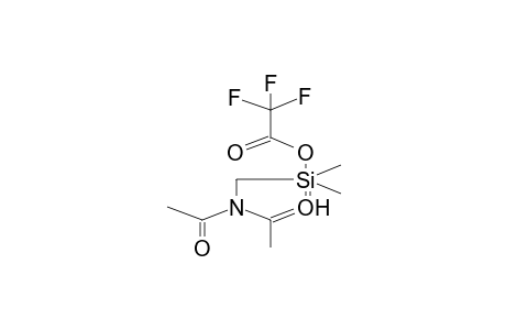 DIMETHYL(N-ACETYLACETAMIDOMETHYL)TRIFLUOROACETOXYSILANE