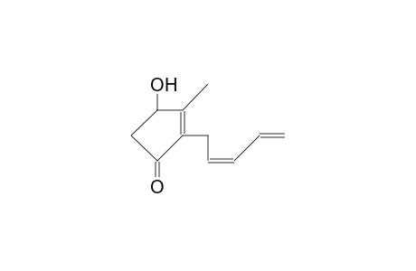 2-Cyclopenten-1-one, 4-hydroxy-3-methyl-2-(2,4-pentadienyl)-, (Z)-(+)-