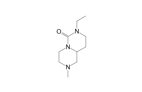 7-Ethyl-2-methyl-1,3,4,8,9,9a-hexahydropyrazino[1,2-c]pyrimidin-6-one