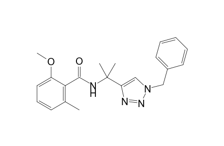 N-[2-(1-Benzyl-1H-1,2,3-triazol-4-yl)propan-2-yl]-2-methoxy-6-methylbenzamide