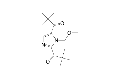 1-Methoxymethyl-2,5-bis(2,2-dimethylpropanoyl)imidazole