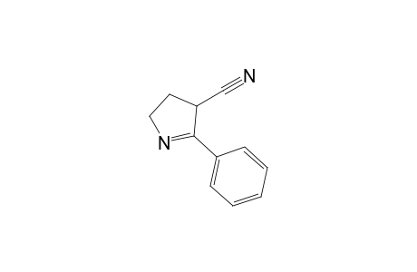 5-phenyl-3,4-dihydro-2H-pyrrole-4-carbonitrile