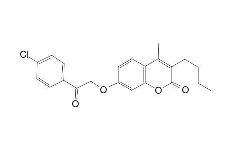 3-Butyl-7-[2-(4-chlorophenyl)-2-keto-ethoxy]-4-methyl-coumarin