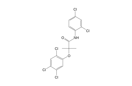 2',4'-dichloro-2-methyl-2-(2,4,5-trichlorophenoxy)propionanilide