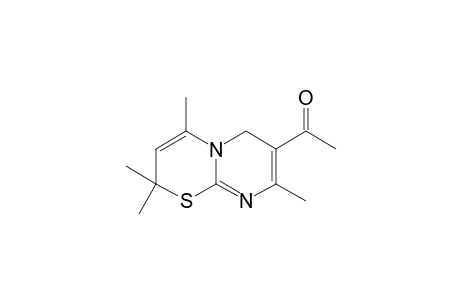 1-(2,2,4,8-tetramethyl-6H-pyrimido[2,1-b][1,3]thiazin-7-yl)ethanone