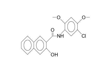 5'-chloro-2',4'-dimethoxy-3-hydroxy-2-naphthanilide