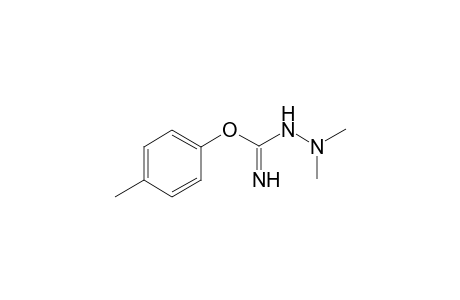 3,3-Dimethylcarbazimidic acid, p-tolyl ester