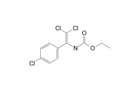 Carbamic acid, N-[2,2-dichloro-1-(4-chlorophenyl)ethenyl]-, ethyl ester