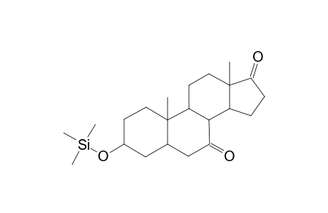 5.ALPHA.-ANDROSTAN-3.ALPHA.-OL-7,17-DIONE(3.ALPHA.-TRIMETHYLSILYL ETHER)