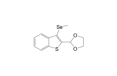 2-(3-Methylselanyl-1-benzothiophen-2-yl)-1,3-dioxolane