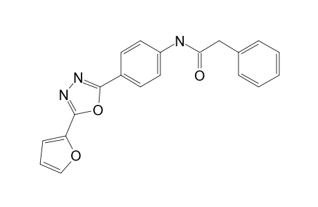 Acetamide, N-[4-(5-furan-2-yl-[1,3,4]oxadiazol-2-yl)phenyl]-2-phenyl-